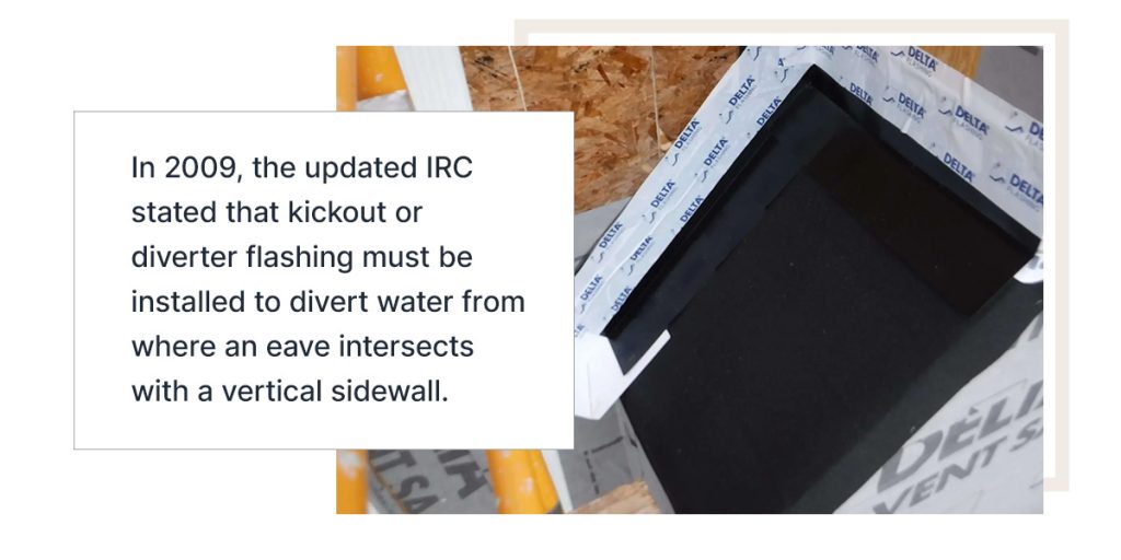 Is Kickout Flashing Required by Code?